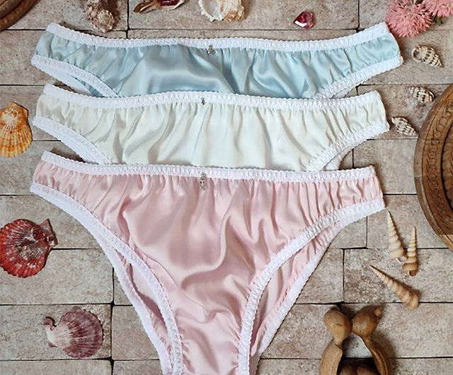 Silk fabric briefs, Lingerie for men, Silk Satin Panties - Shop MezhanHook  Men's Underwear - Pinkoi