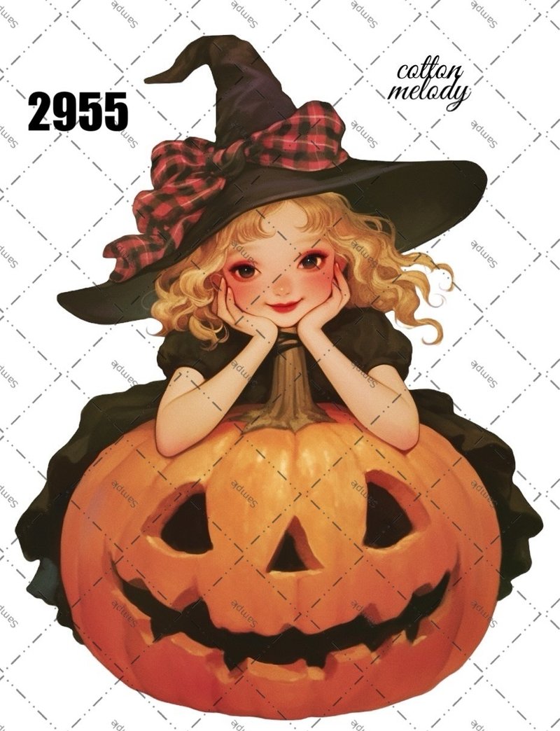 original sticker no.2955 人物ステッカー オリジナルステッカー オリジナル人物ステッカー 装飾ステッカー cotton melody - 貼紙 - 紙 
