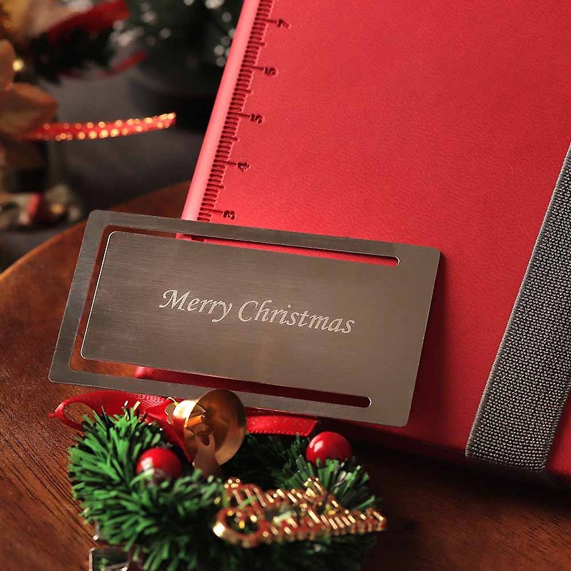 【聖誕禮盒】【客製化禮物】觸控原子筆與A6 網眼內頁筆記本