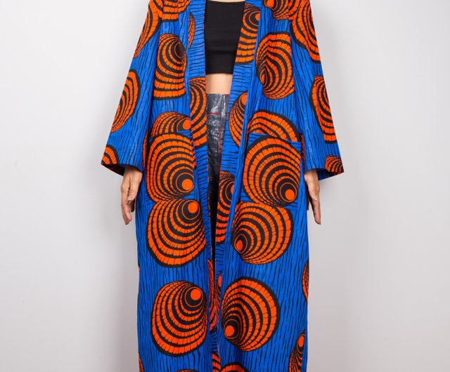 African hot sale print cardigan