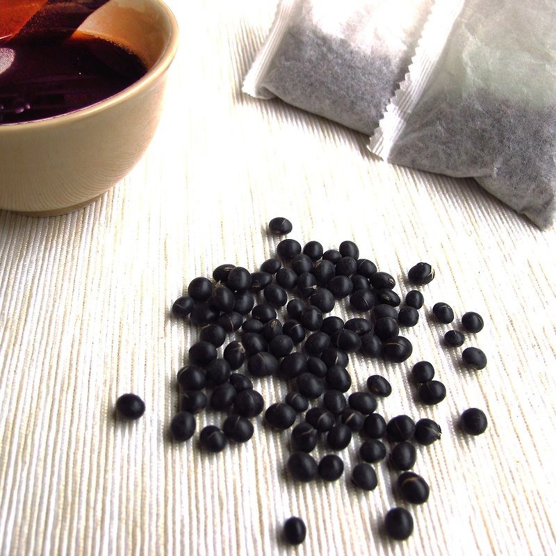 Frozen grains of grain tea health flavor fried baking [black beans grain tea] without caffeine (15g × 5 package) - ชา - อาหารสด สีดำ