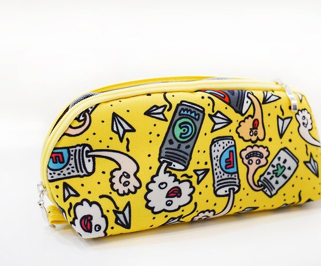 Beige Pencil case / Pen case / Pencil pouch / Cosmetic bag - Shop Pursful  Pencil Cases - Pinkoi