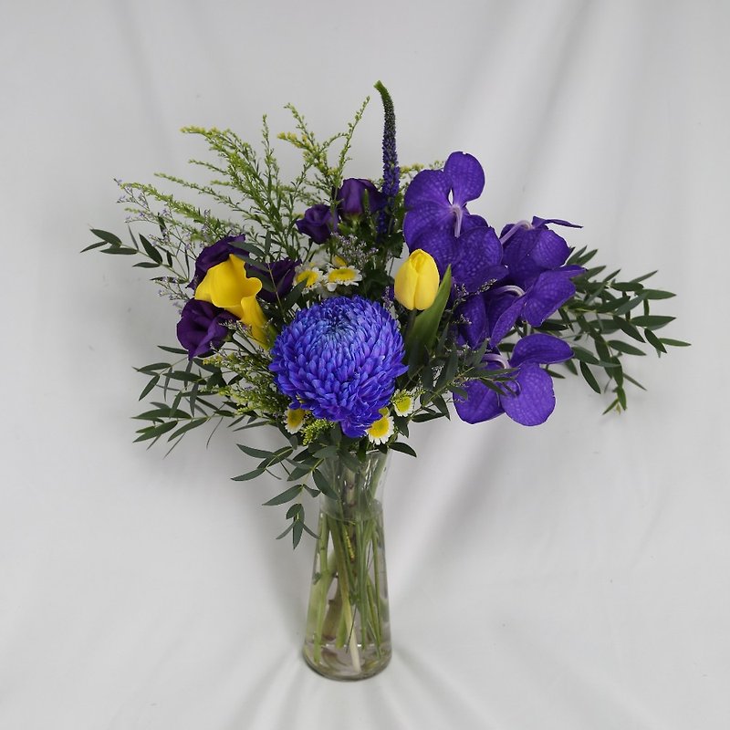 ~Shuangbei Limited~Garden Feast | DIY Material Package Flowers Home Delivery - Plants & Floral Arrangement - Plants & Flowers Purple