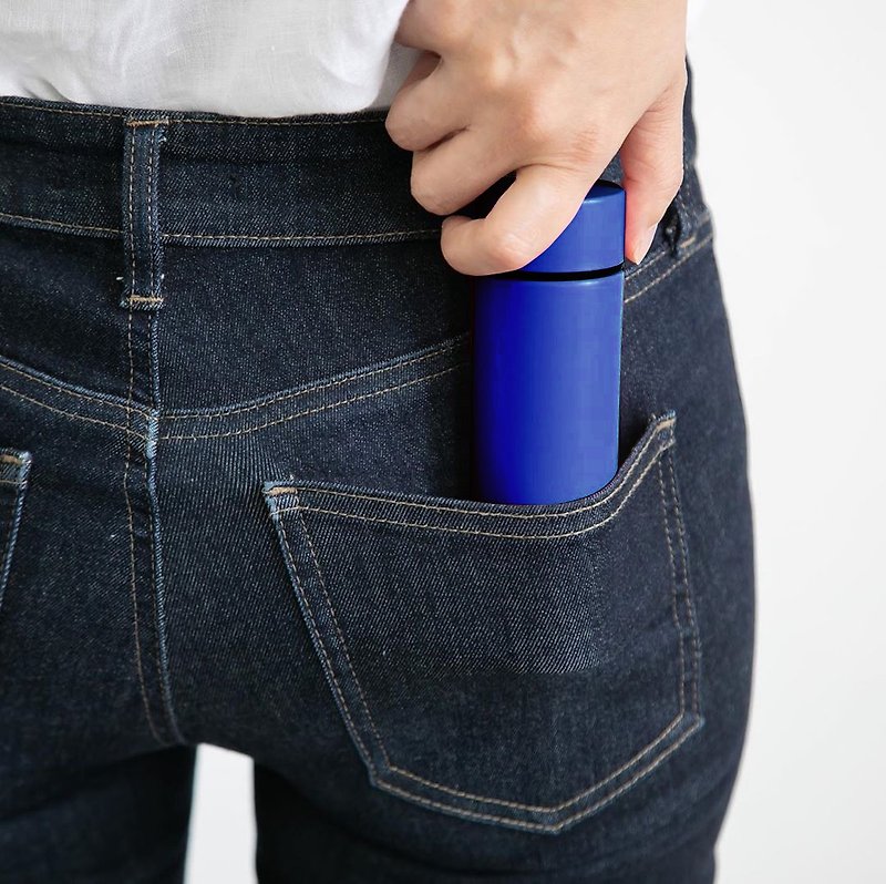 POKETLE | Ultimate Lightweight Thermos Bottle (Blue) (Company Product) - Vacuum Flasks - Stainless Steel Blue
