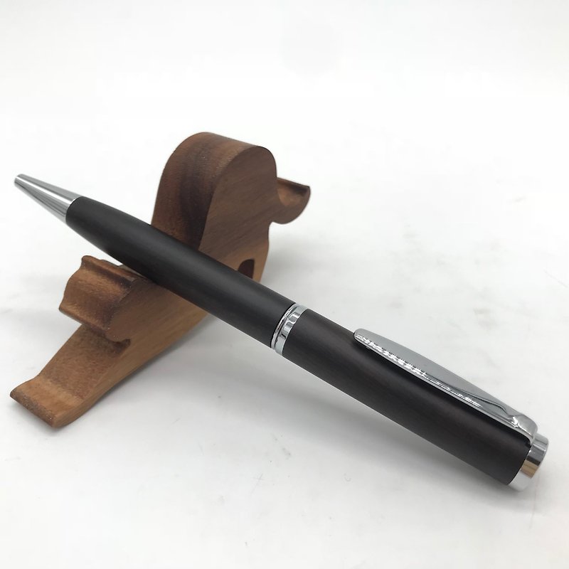 MicForest Micro Forest / Limited Commodity - Logs Ball Pen - Ebony - ปากกา - ไม้ สีดำ