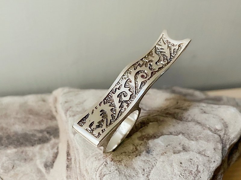 Dragon Ring/Handmade Silver/925 Silver/Ring - แหวนทั่วไป - เงินแท้ 