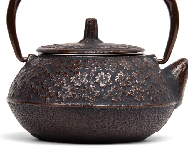 南部鉄器 ティーポット 急須 桜丸形 0.3L - ショップ 南部鉄器 鉄瓶の