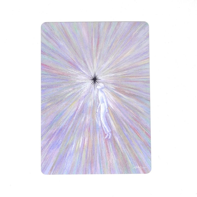 生命中的微光 明信片 - 卡片/明信片 - 紙 粉紅色