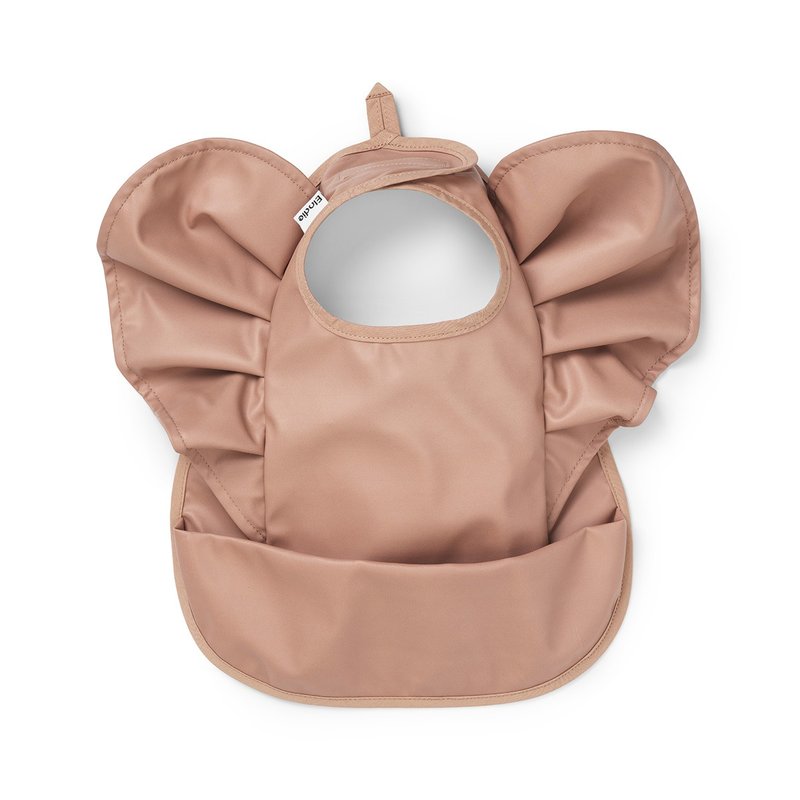 Elodie Details Baby Bib - Soft Terracotta - Bibs - Waterproof Material Red