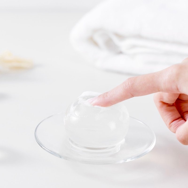 Japanese White Aesthetics White Beauty Velvety Smooth Cleansing Ball 100g per serving - ผลิตภัณฑ์ทำความสะอาดหน้า - วัสดุอื่นๆ 