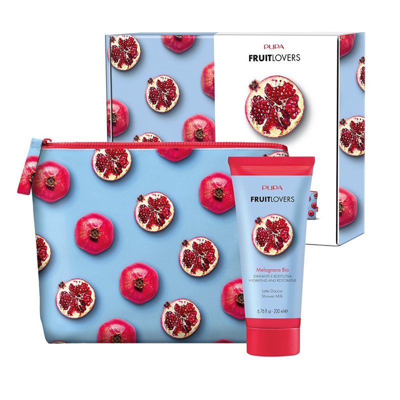 PUPA Colorful Fruity Pomegranate Shower Set - ครีมอาบน้ำ - วัสดุอื่นๆ 