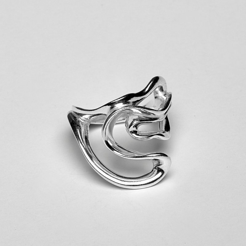 Crush Jewel Mare Ring Sterling Silver - General Rings - Silver Silver