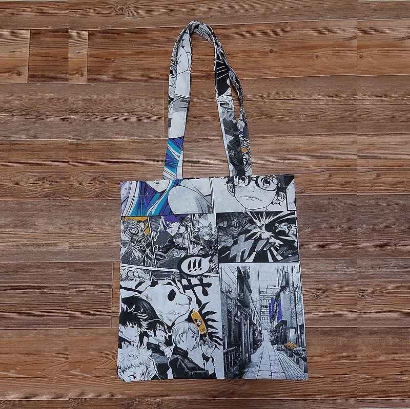 Durable Reusable  Tote Bag, Eco-friendly, Cotton Canvas Shopping Bag - กระเป๋าแมสเซนเจอร์ - ผ้าฝ้าย/ผ้าลินิน ขาว