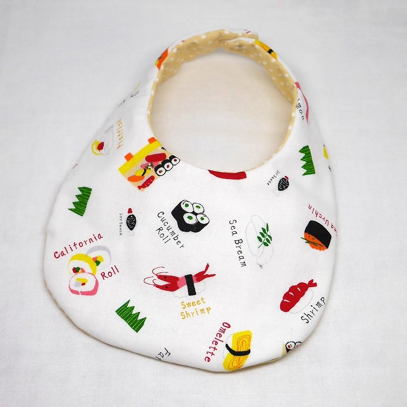 Japanese Handmade Baby Bib - ผ้ากันเปื้อน - ผ้าฝ้าย/ผ้าลินิน หลากหลายสี