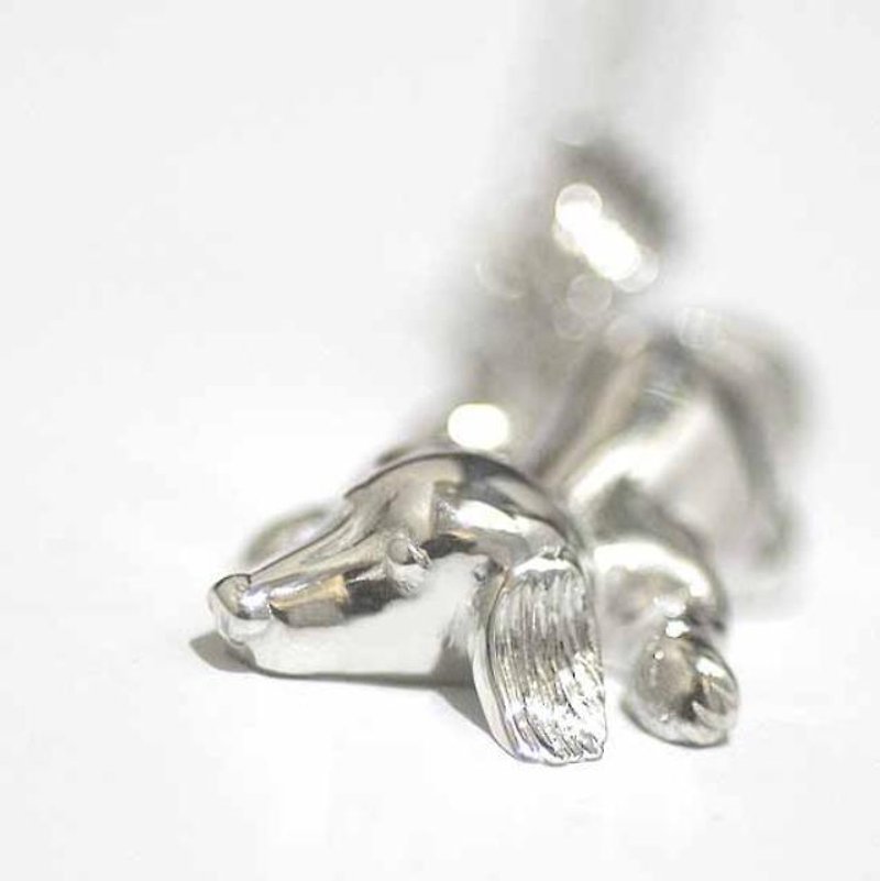 Pendant of dunk chunky dunks 【Free Shipping】 Dog Wow Silver Silver - Necklaces - Other Metals Silver