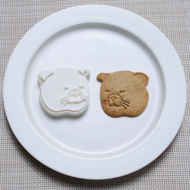ぶさ猫さん / クッキーカッター・クッキー型 - 調理器具 - プラスチック 
