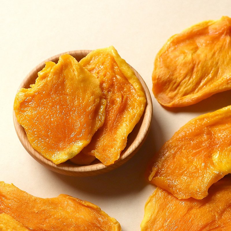 [Fruit Green Market] Tainan Yujing Aiwen Dried Mangoes Reduced Sugar - Dried Fruits - Other Materials 