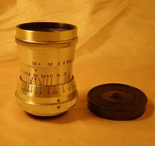 geokubanoid INDUSTAR-50 3.5/50mm 電影鏡頭 Kiev-16 相機 M27 安裝長焦