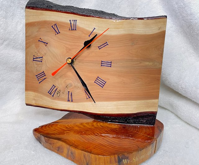 Cypress popular slab clock