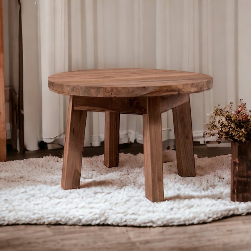 Pescara オールドチークの木コーヒー テーブル - その他の家具 - 木製 