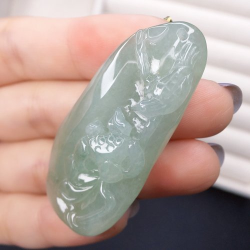 瓔珞翡翠 冰種翡翠鳥語花香 | 天然緬甸A貨翡翠 | 送禮
