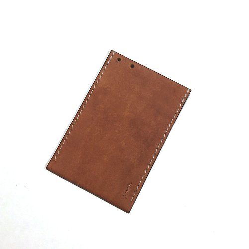 選皮革 革物工作室 輕薄素色牛皮卡套(多色可選)悠遊卡信用卡學生證