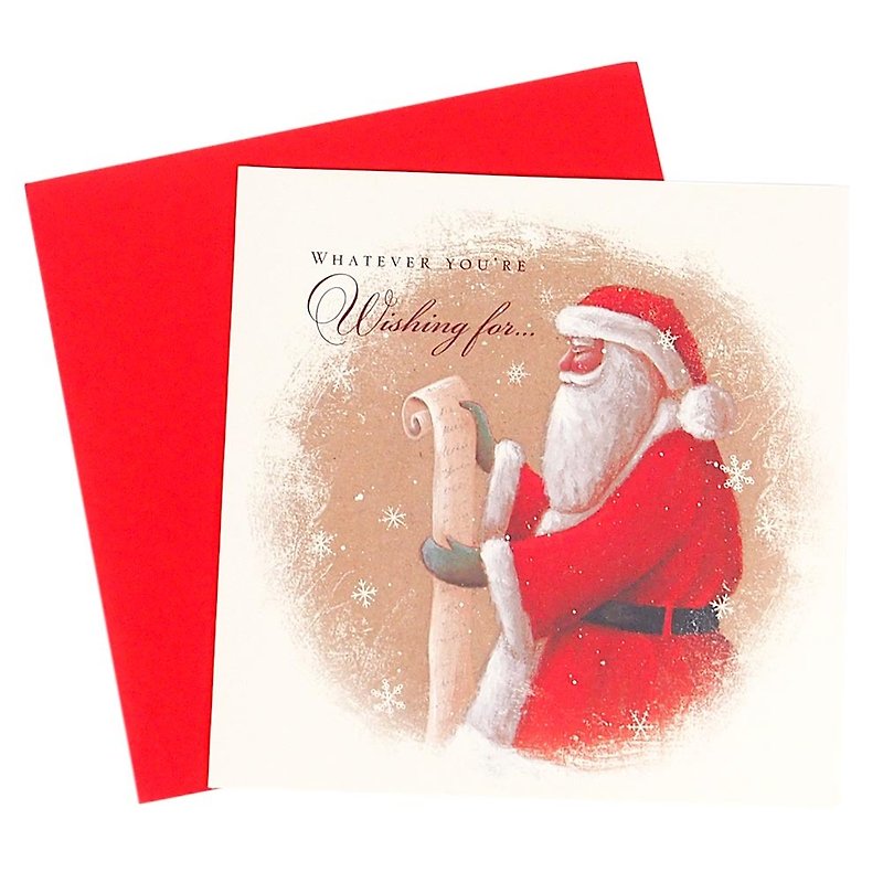 I am looking at the gift list Christmas box 10 into [Hallmark-card Christmas series] - การ์ด/โปสการ์ด - กระดาษ สีแดง