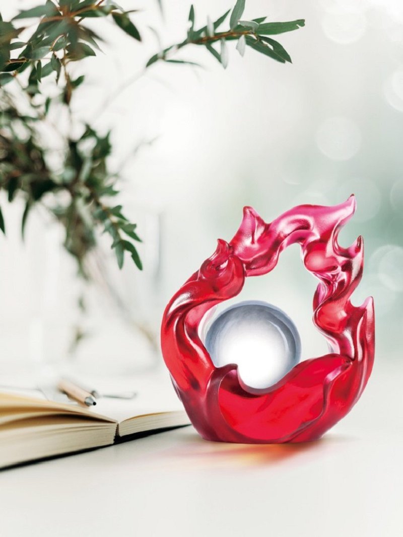琉璃工房 LIVING  輝耀轉如意 轉動琉璃珠 - 擺飾/家飾品 - 琉璃 