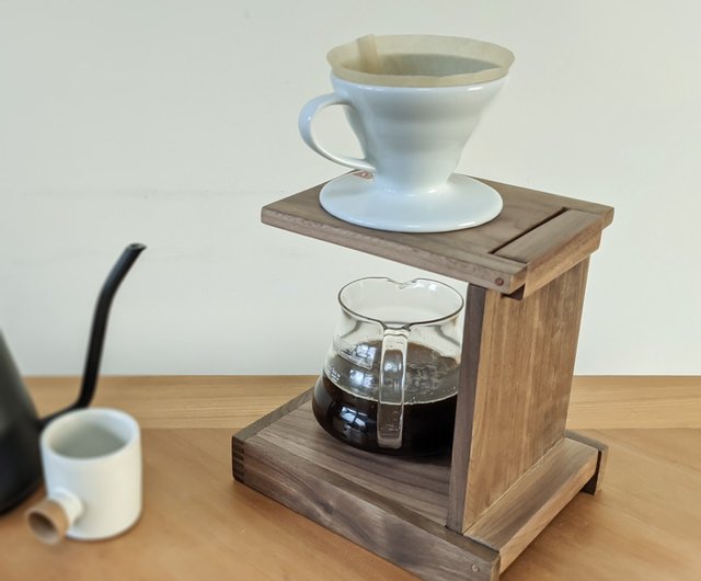 Wooden Pour Over Coffee Stand,wood Drip Coffee Stand,wood Coffee