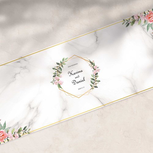 Mibao Design｜婚禮客製化商品 結婚簽名綢 婚禮簽名綢 婚禮桌巾 婚禮簽到 簽名海報 簽名軸