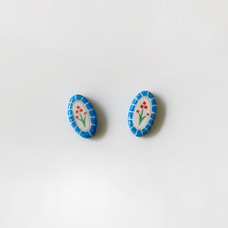 moriyard  - 原創 手繪 手作耳環 - 耳環/耳夾 - 其他材質 多色