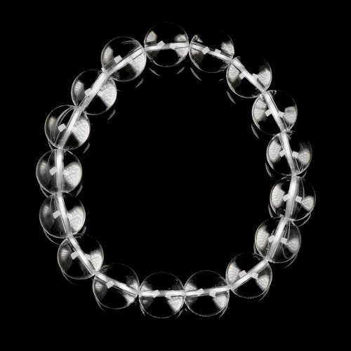 正佳珠寶 Gemsrich Jewelry 【正佳珠寶】白水晶 純淨透白 12mm 白水晶手珠