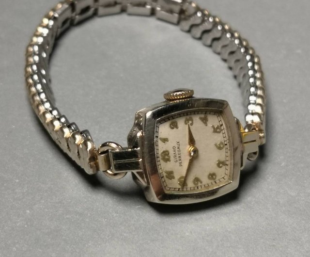 GP Girard Perregaux 1960s hand wound 10K gold filled ladies watch