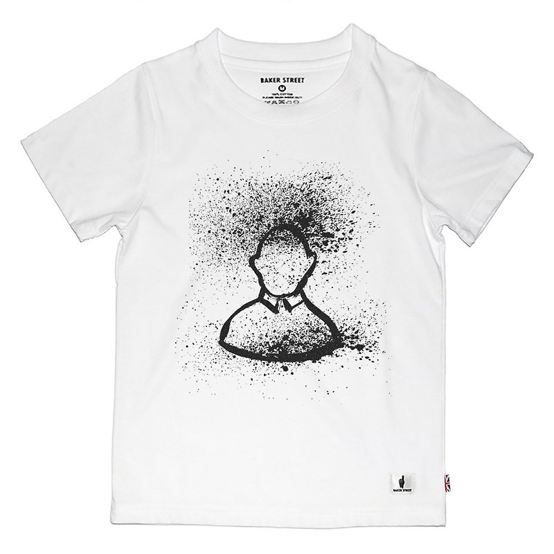 British Fashion Brand -Baker Street- Inspiration to Explode T-shirt for Kids - Tops & T-Shirts - Cotton & Hemp White