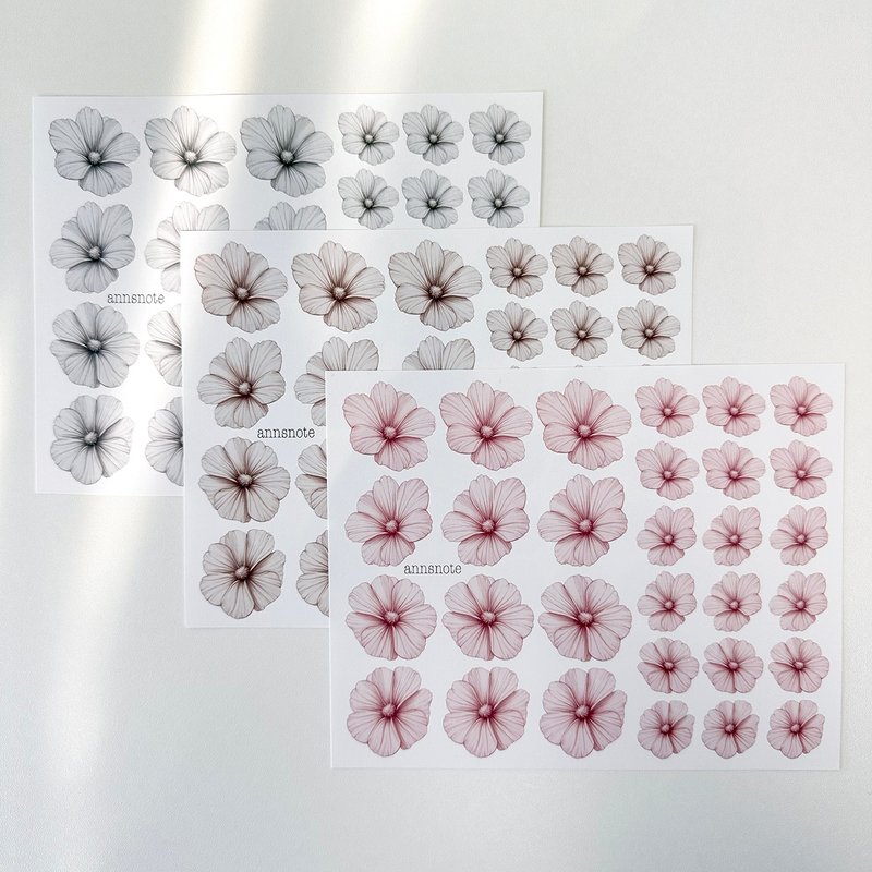 Mono 150g Paper Flower Paper (anns note) vintage collage - 貼紙 - 紙 多色