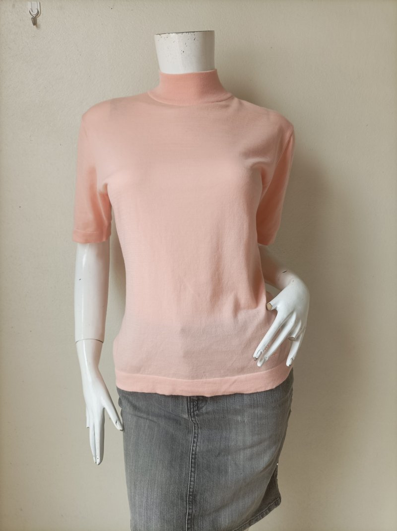Vintage 90s Mila Schon Italian Designer.Knitwear Size 40 - 女襯衫 - 棉．麻 