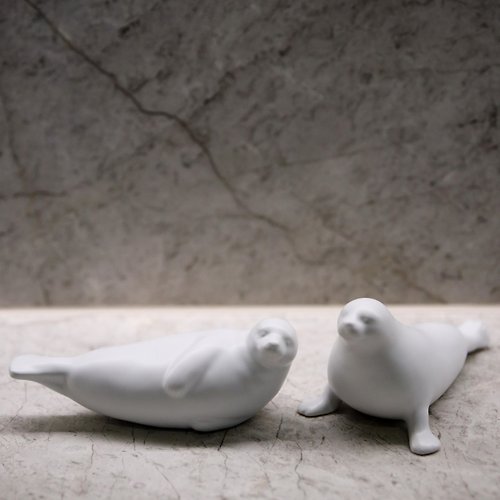 United Collective Design OCEAN陶瓷動物 【海豹】| 居家 | 家飾 | 佈置 | 擺飾 | 裝飾 |