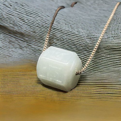 瓔珞珠寶盒 E.L.Jewelry Box 【萬事亨通】冰糯種翡翠路路通雕花吊飾 | 天然緬甸玉翡翠A貨