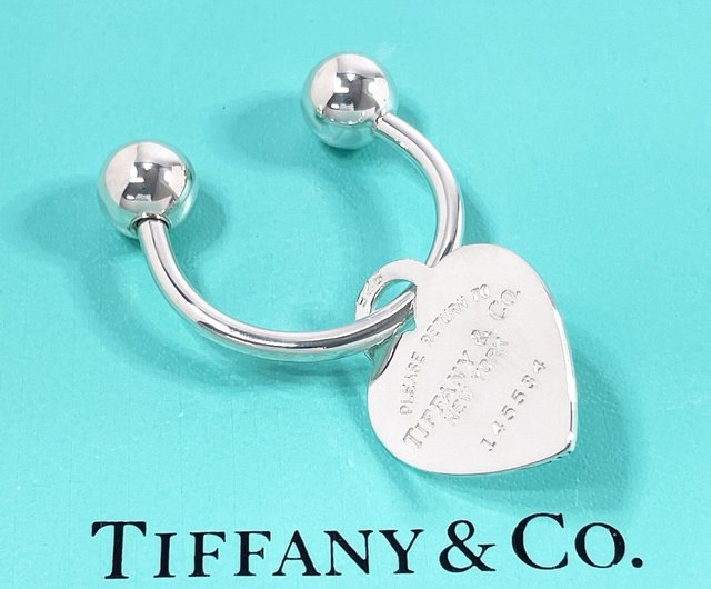 日本直送中古美品】ティファニーTIFFANY&Co. ハートタグ