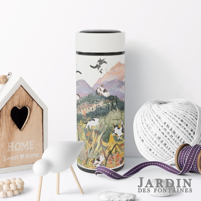 波蘭貓與瑜伽士 保溫杯 360ml 便攜輕便 Jardin Des Fontaines - 保溫瓶/保溫杯 - 不鏽鋼 多色