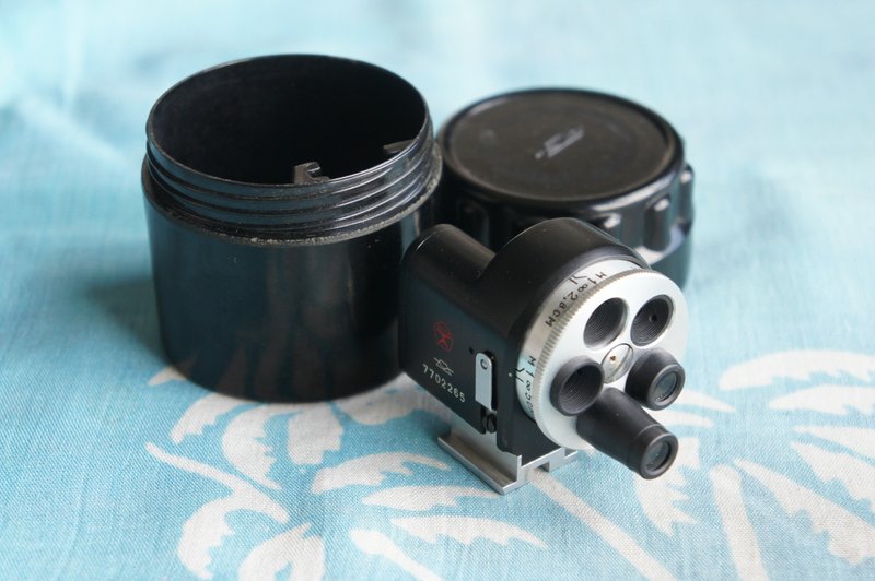 UNIVERSAL TURRET VIEWFINDER FOR KIEV CONTAX CAMERA! RARE - Cameras - Other Materials 