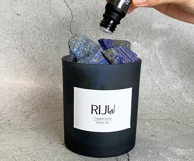 フレグランスシリーズ ラピスラズリ拡散鉱石オフィスホームデスク癒し小物装飾 ショップ Riju アロマ 線香 Pinkoi