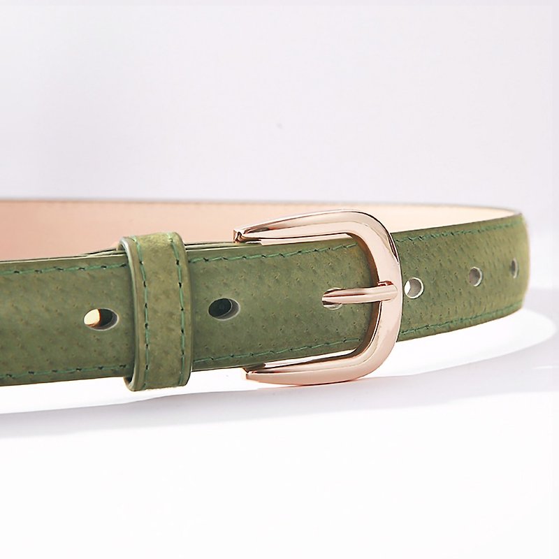 Women's leather belt - Belts - Genuine Leather 