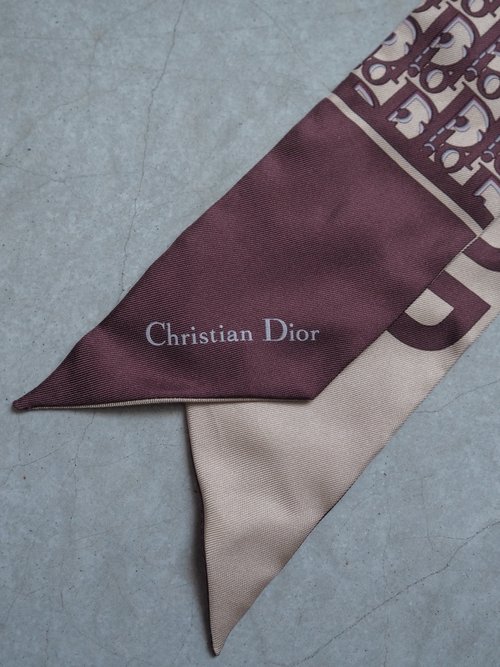 Dior Authenticated Mitzah Dior Oblique Silk Scarf