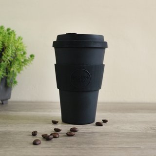 Ecoffee Cup | 14oz environmental protection accompanying cup (black)
