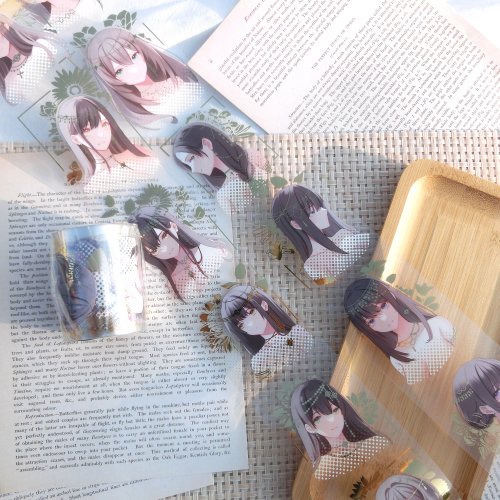 拾荒少女 飾金少女-燙金PET膠帶-紙膠帶