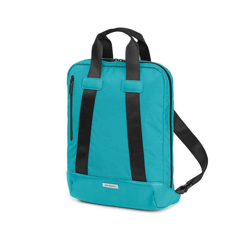 【Special Offer】MOLESKINE METRO Straight Laptop Bag - Sea Blue(2020 NEW) - กระเป๋าเป้สะพายหลัง - ไนลอน สีน้ำเงิน