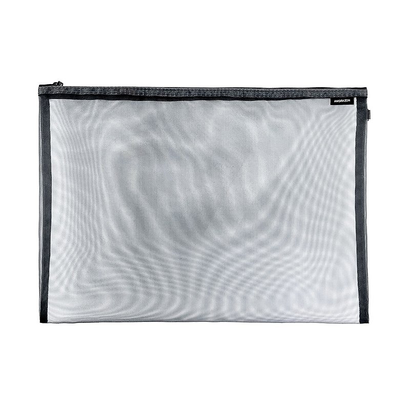 190+ accessories Large inner mesh bag can hold A4 files Second generation buckle - แฟ้ม - ไนลอน หลากหลายสี