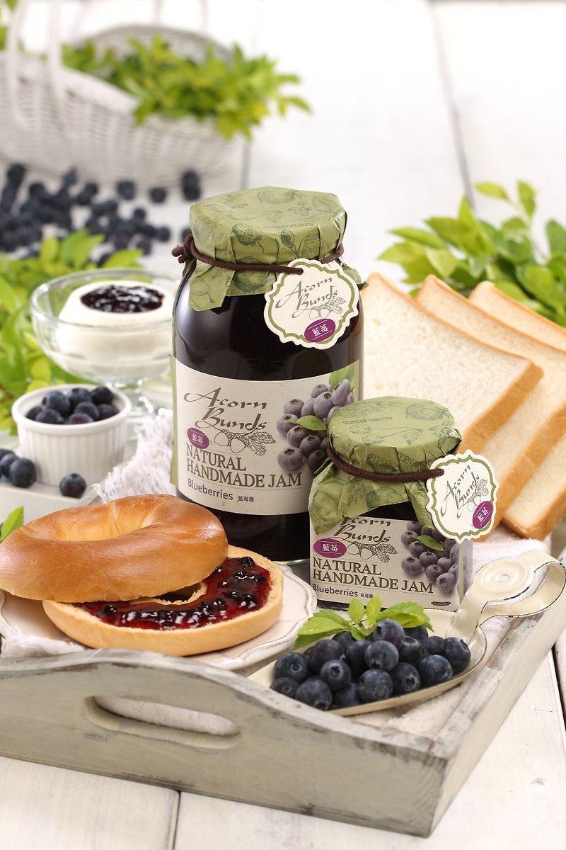 【HANDMADE JAM】 Blueberry-260g - Jams & Spreads - Fresh Ingredients Purple