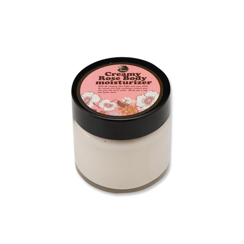 玫瑰潤膚奶油60g-身體乳霜 - 身體乳/按摩油 - 精油 粉紅色